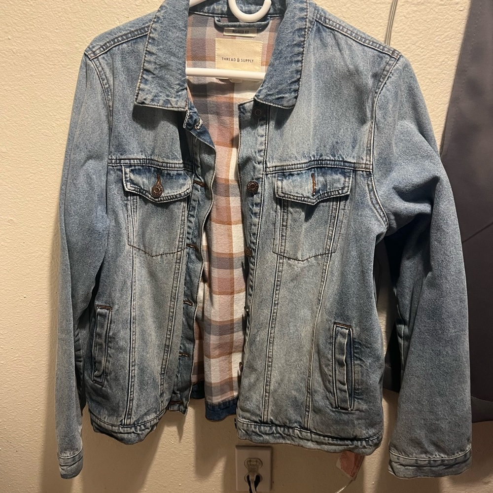 Thread & Supply Light Blue Jean Jacket